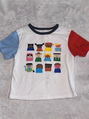Christian Robinson for Target - Kids White Multicolor Community Graphic Tee